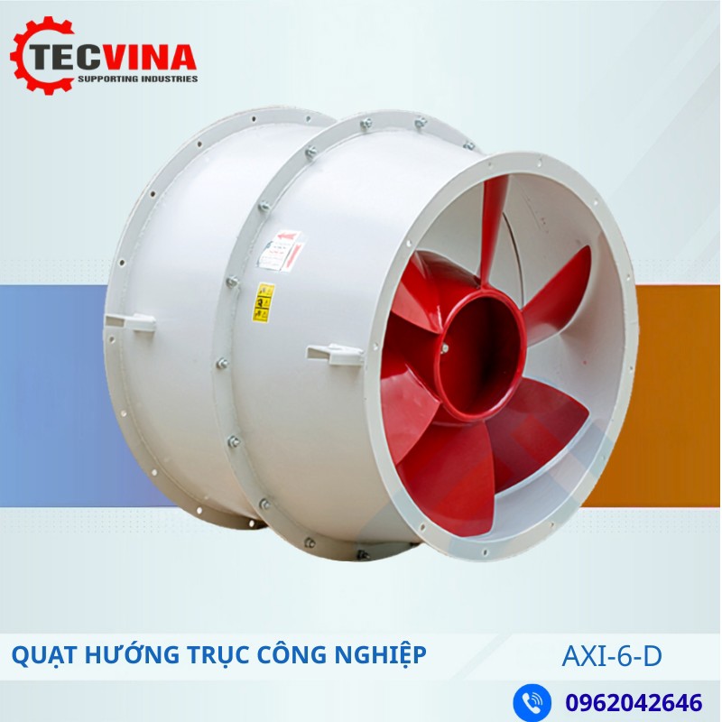 Quạt thông gió trục kỹ thuật AXI-6-D
